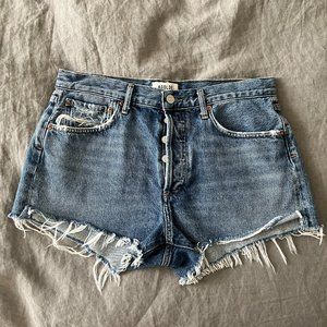 AGOLDE Parker Vintage Cut Off Short in Lowkey